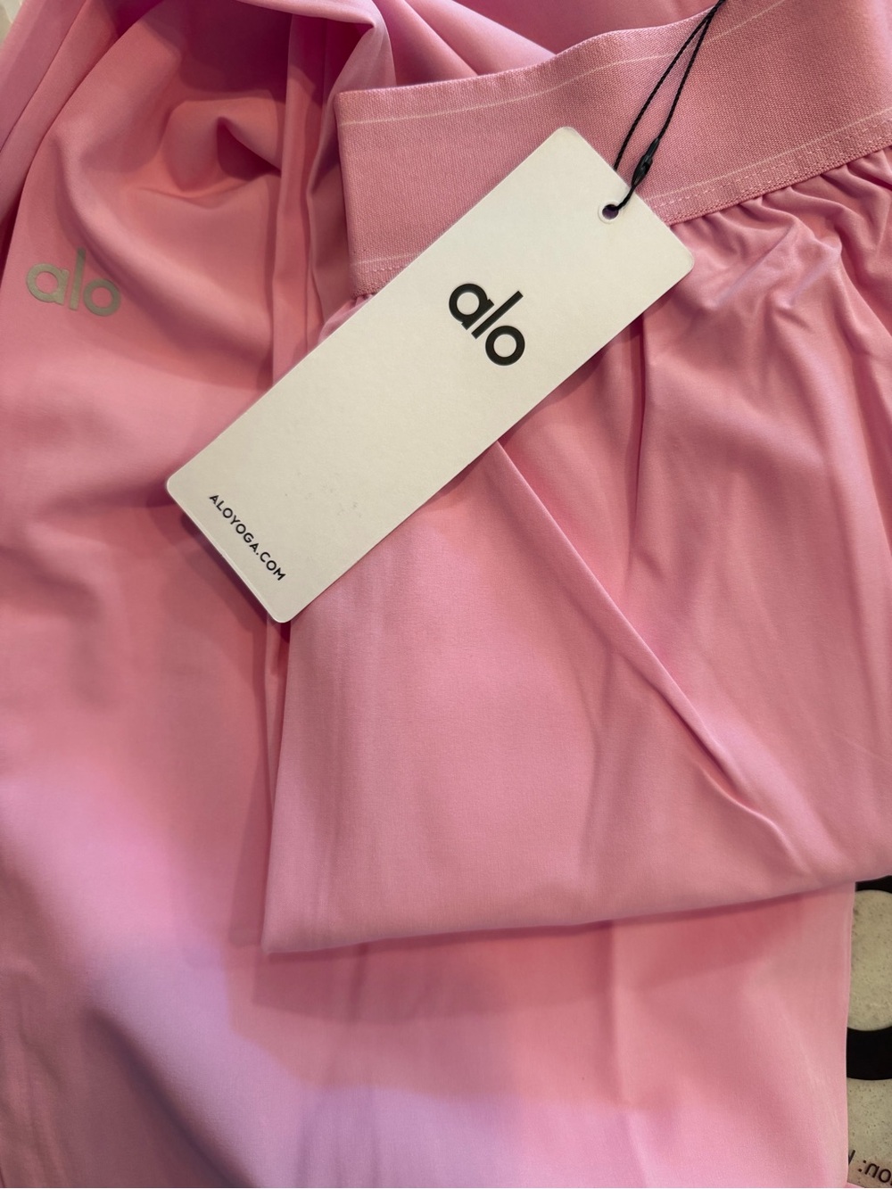 ALO Yoga Pink Wide-Leg Leggings - Picture 2 of 3